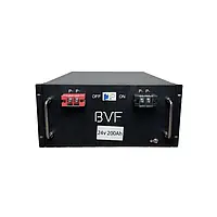 Літійовий акумулятор BVF 24 в 200 ач для сонячних батарей lifepo4 фосфатні акумулятори для дому мотоцикла автомобільного авто