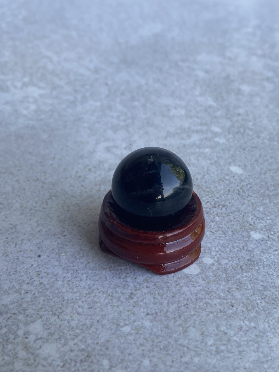 Куля сфера натуральний моріон куля шар з моріону 21 мм., фото 1