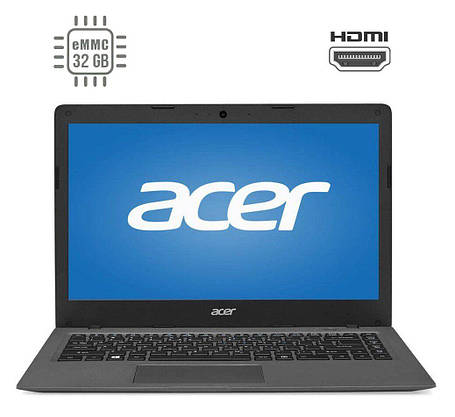 Ноутбук Acer Aspire One Cloudbook 14 AO1-431/ 14" (1366x768)/ Celeron N3050/ 2 GB RAM/ 32 GB eMMC/ HD, фото 1