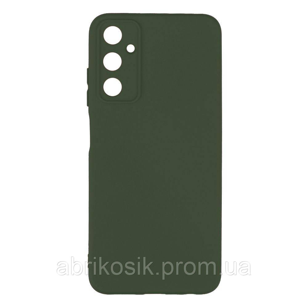 Чехол Silicone Cover Full Camera (A) для Samsung Galaxy A05s (A057) Цвет 71.Dark Green d - фото 1 - id-p2114986151