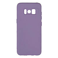 Чехол Silicone Cover Full Camera (A) для Samsung Galaxy S8 Колір 39.Elegant Purple c