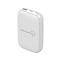 Повербанк Warmsof 10000mAh 2xUSB 1хType-C Power Delivery 3.0 Quick Charge 3.0 Білий