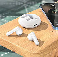 Компактные беспроводные наушники TWS P90 Bluetooth 5.3 гарнитура с микрофоном твс блютуз Type C кейс для спорт