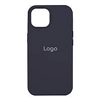 Чохол Silicone Case Full Size (AA) для iPhone 14 Колір 08.Dark blue c