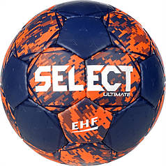 М’яч гандбольний SELECT Ultimate EHF Official v24 (514) червон/синій, 3