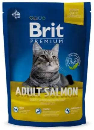Brit Premium Cat Adult Salmon з лососем 0,8 кг, фото 1
