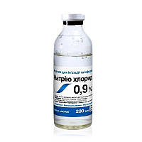 Натрия хлорида раствор дезинтоксикационное 200 мл