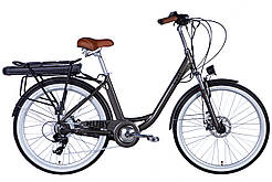 Велосипед з електроприводом 26 «алюміній Dorozhnik eRUBY AM рама-17» 36B 17.5А·год, 500 Вт, максим. 35 км/