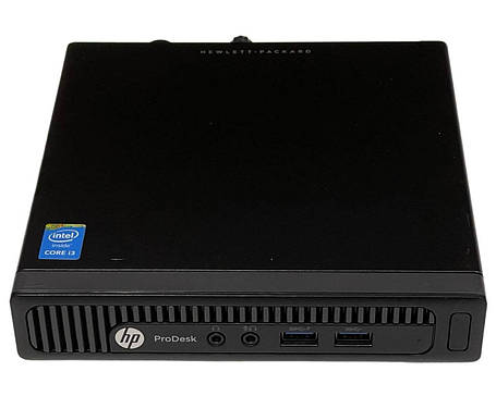 Б/в Неттоп HP ProDesk 600 G1 Mini PC USFF| Core i3-4160T| 8 GB RAM| 240 GB SSD| HD 4400 + Блок жиалення, фото 1