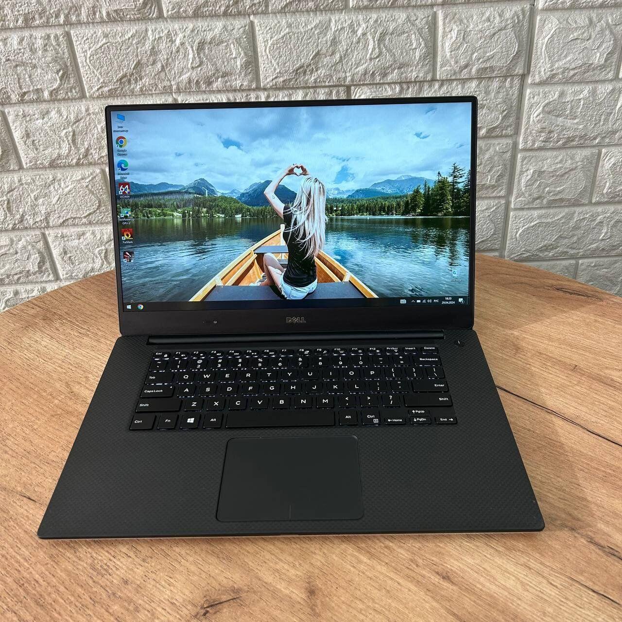 Б/в Ноутбук Dell Precision 5520 15.6" 1920x1080| Xeon E3-1505M v6| 16 GB RAM| 256 GB SSD| Quadro M1200 4GB