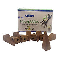 Аромаконуси "рідкий дим" Vanilla (Ваніль), 10 шт. Satya (34995)