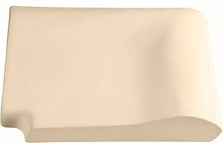 Кутовий копінговий камінь Aquazone зовнішній, 250x300x50-25 мм (бежевий)