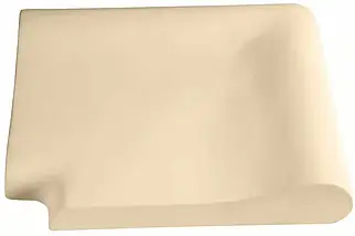 Кутовий копінговий камінь Aquazone зовнішній, 320x400x50-25 мм (бежевий)