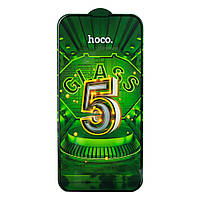 ПОШТУЧНО (тех.пак) Защитное стекло Hoco G12 5D for Apple Iphone 13 Pro Max/14 Plus Цвет Черный e