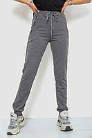 Спортивні штани жіночі, колір світло-сірий, 244R526