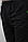 Спорт штани чоловічі двонитка, колір чорний, 244R41298, фото 6