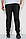 Спорт штани чоловічі двонитка, колір чорний, 244R41298, фото 4