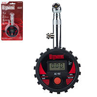 Манометр Штурмовик/AC-102/LCD дисплей/LED підсвітка/psi-bar-кg/см2-kpa/0~10 (AC-102)