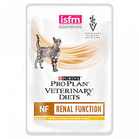Purina Veterinary Diets NF Renal Function лечебные консервы для кошек при патологии почек, с курицей пауч 85 г