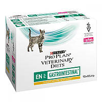 Purina Veterinary Diets EN Gastrointestinal консервы для кошек при расстройствах пищеварения, с курицей пауч