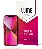 Защитное стекло для смартфона LUME Protection 2.5D Ultra thin Fully for iPhone 13/13 Pro Front Clear