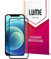 Защитное стекло для смартфона LUME Protection Anti Static Dustproof Glass for iPhone 13/13 Pro/14 Front Black