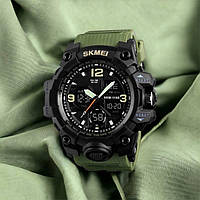 Часы армейские оригинал SKMEI 1155BAG | Брендовые мужские часы | Часы наручные HO-994 электронные тактические