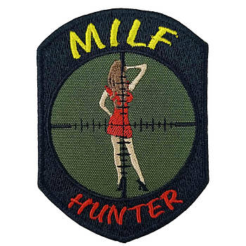 Wotan шеврон "Milf Hunter". Розмір 7,5х10 см