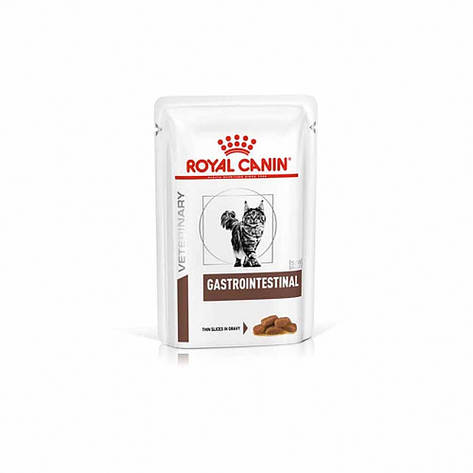 Royal Canin Gastro Intestinal корм для кішок з поганим травленням Pouch 85гр, фото 1