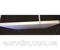 Журнальний столик FOSSIL A димчасте скло/срібло 120X60, фото 4