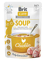 Корм вологий Brit Care Soup Chicken д/котів суп з куркою 75 г h