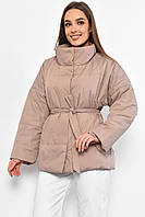 Куртка женская демисезонная цвета мокко 178581P
