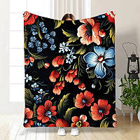 Плед 3D Петриківські Витоки 3932_A 16755 160х200 см ТМ