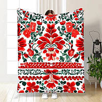 Плед 3D Петриківський Затишок 3931_A 16753 160х200 см ТМ