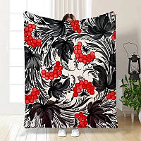 Плед 3D Петриківське мистецтво 3933_A 16757 160х200 см ТМ