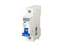 Автоматичний вимикач УкрЕМ ВА-2017 1p 10А (Тип С) ТМ АСКО Solmir