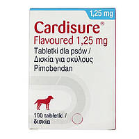 Кардишур (Cardisure, пимобендан ) - для лечения сердечной недостаточности у собак 1,25мг - 100 таблеток