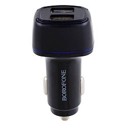 Автозарядний пристрій Borofone BZ14 Micro 2USB 2.4A