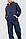Спорт чоловічий костюм на флісі, колір темно-синій, 244R941, фото 2