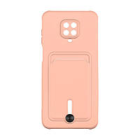 Чехол TPU Colorfull Pocket Card для Xiaomi Redmi Note 9s / Note 9 Pro / Note 9 Pro Max Цвет 19.Pink sand h