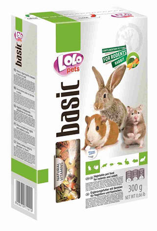 Lolopets Корм для хомячків овочевий 300 г 71141, фото 1