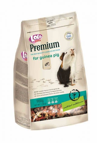 Lolopets корм premium для морської свинки повнораціонний 900г 70132, фото 1