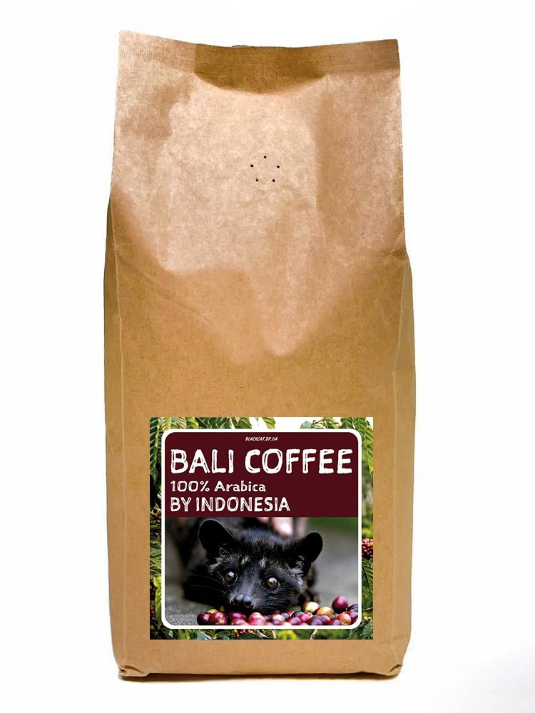 Кофе в зернах BlackCatCoffee Balli Coffee Индонезия 1 кг (9847564768) - фото 1 - id-p1873014261