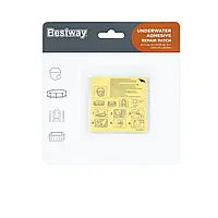 Самоклеювання Bestway 62091, 10 шт (6,5 х 6,5 см) для швидкого ремонту. Придатні до використання під водою. - BIG SALE !