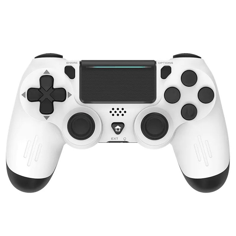 Бездротовий контролер Data Frog для PS4/PS4 Slim/PS4 Pro, ПК, Android, білий