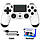 Бездротовий контролер Data Frog для PS4/PS4 Slim/PS4 Pro, ПК, Android, білий, фото 3