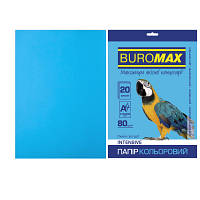 Новинка Бумага Buromax А4, 80g, INTENSIVE blue, 20sh (BM.2721320-30) !
