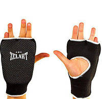 Накладки рукавички для карате ZB-6125 Zelart L Чорний (37363011)