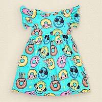 Детское платье Dexters на лето donuts 110 см ментол (131648668813) DS, код: 8329953