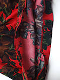 Шорти-спідниця квітковий принт Zara Червоні, фото 5